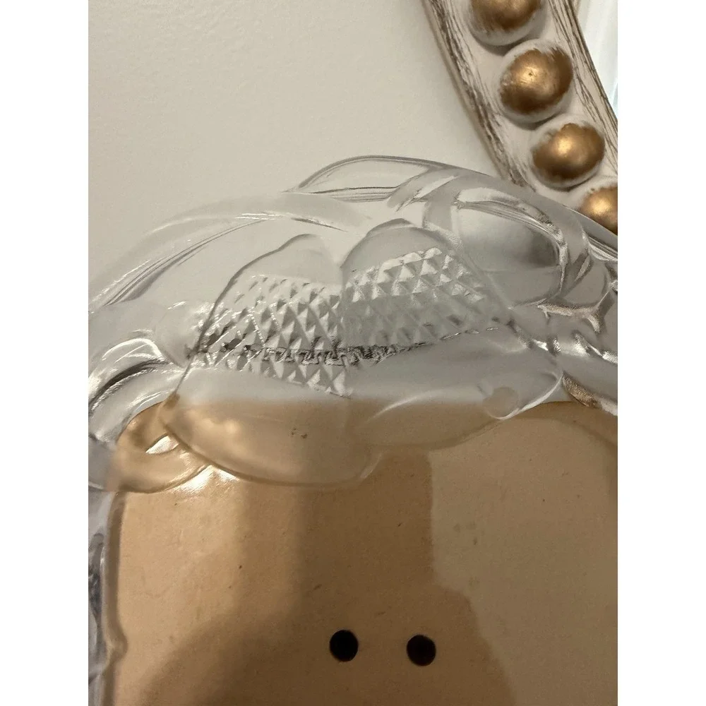 Crystal Clear Signatures Japan Frosted Crystal Bells 5x7 Picture Frame